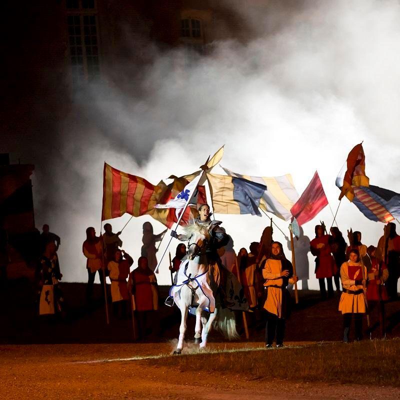 Spectacle historique de Saint-Fargeau